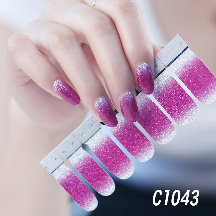 Nail Stickers, Peelable Nail Polish Gel