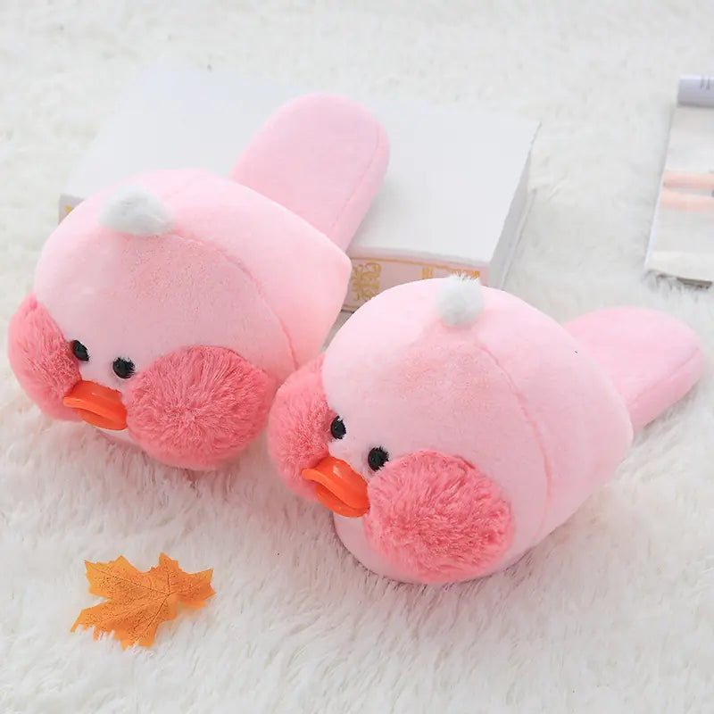 Warm Plush Cotton Indoor Slippers for Autumn & Winter- 888