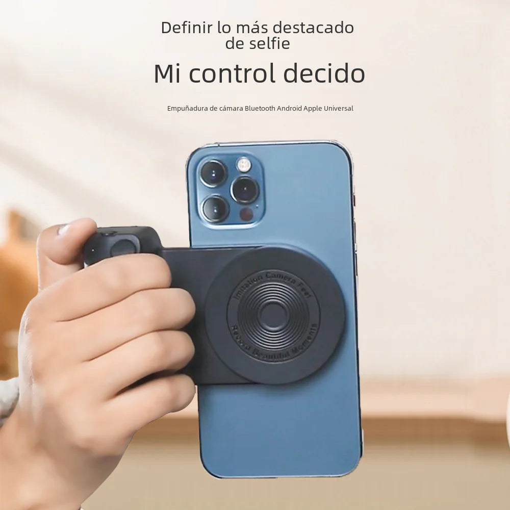 Bluetooth Camera Handle Stabilizer with MagSafe Support