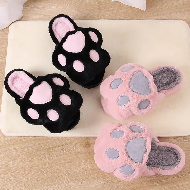 Bear Paw Cotton Slippers for Autumn and Winter- 888