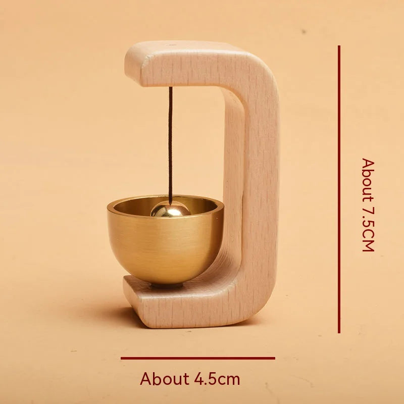 Black Walnut Magnetic Door Bell