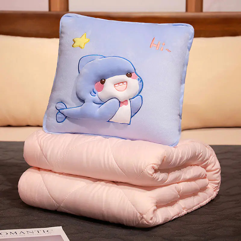 2-in-1 Three-Dimensional Pillow Quilt