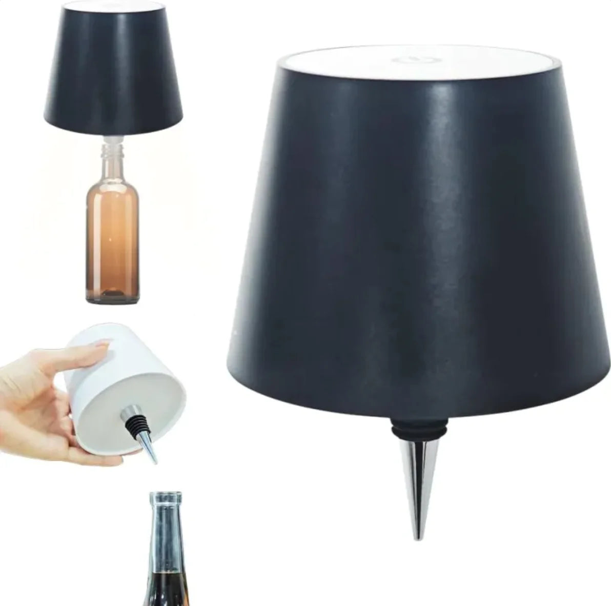 LED Wine Bottle Table Lamp - 888