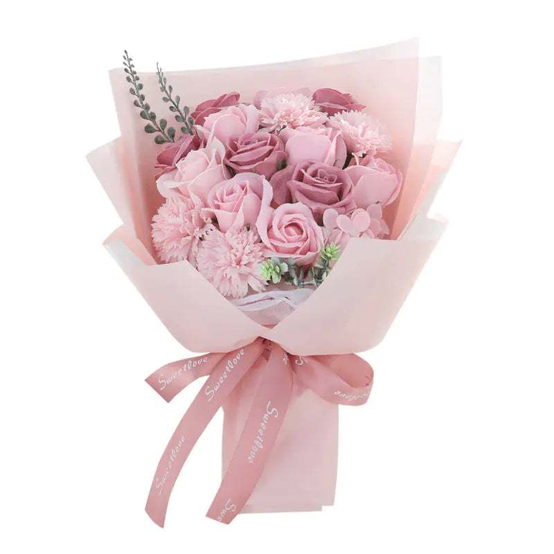 Eternal Rose Soap Flower Gift for Mother's Day and Birthdays