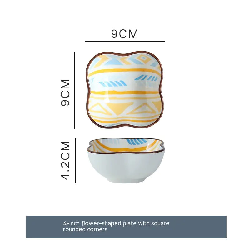Bohemian Ceramic Seasoning Dish