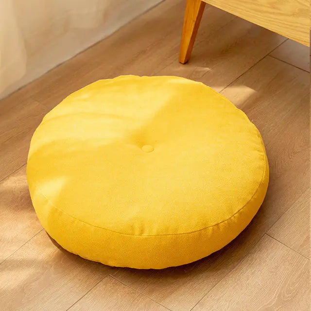 Stylish Pure Color Yoga Cushion for Comfort and Support
