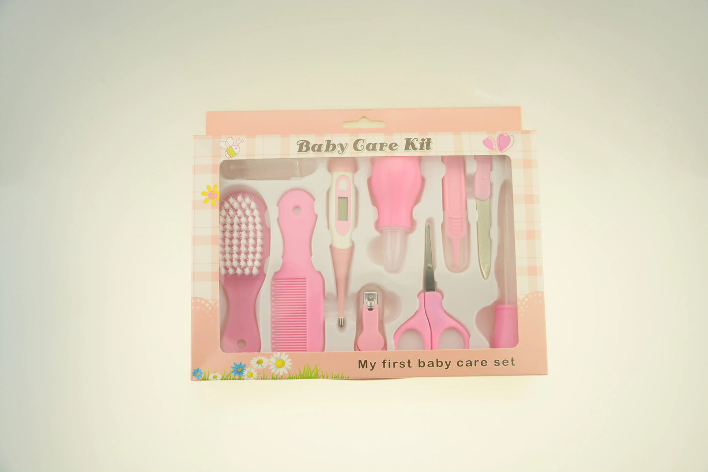 Thermometer für Mutter und Kind, Fütterung, Nasenpflege, 10-teiliges Set, Baby-Maniküre-Klemme, Nagelknipser-Set
