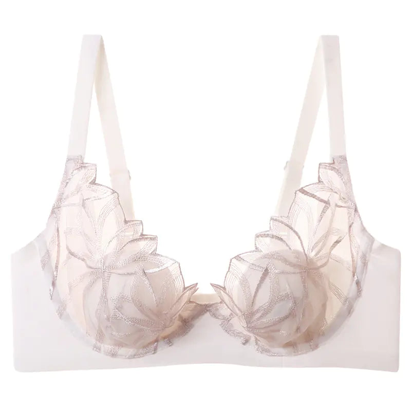 Lace Lingerie for Comfort with Soft Rims and Ultra-thin Bras