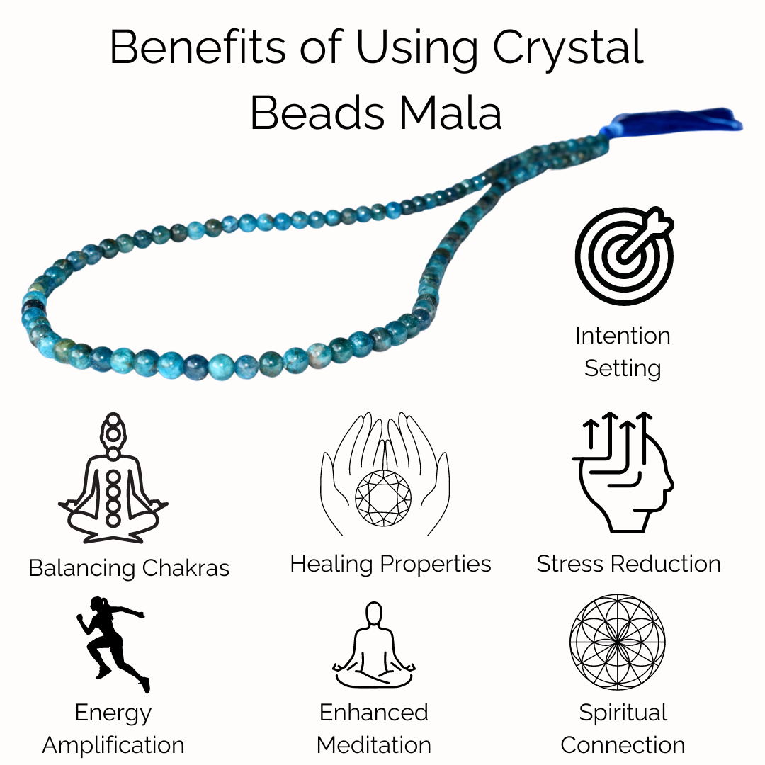 Multi Amazonite Gemstone Mala, 108 Prayer Bead Mala.