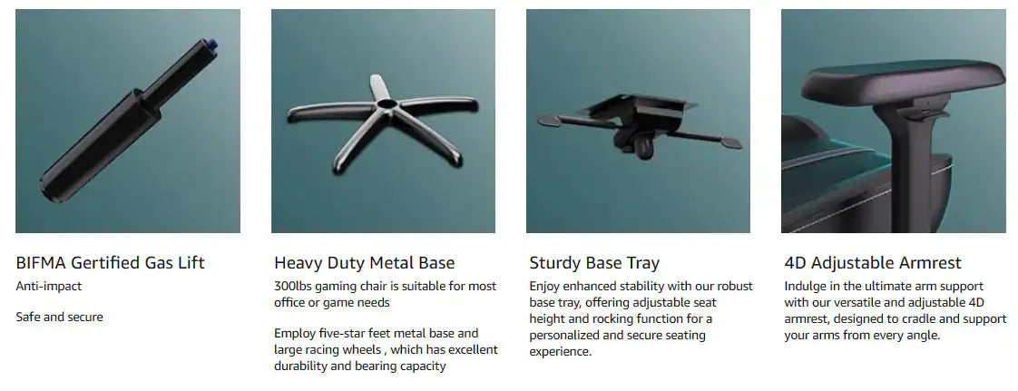 Pink Leather Gaming Chair support ensures optimal comfort and spine health pain-free back