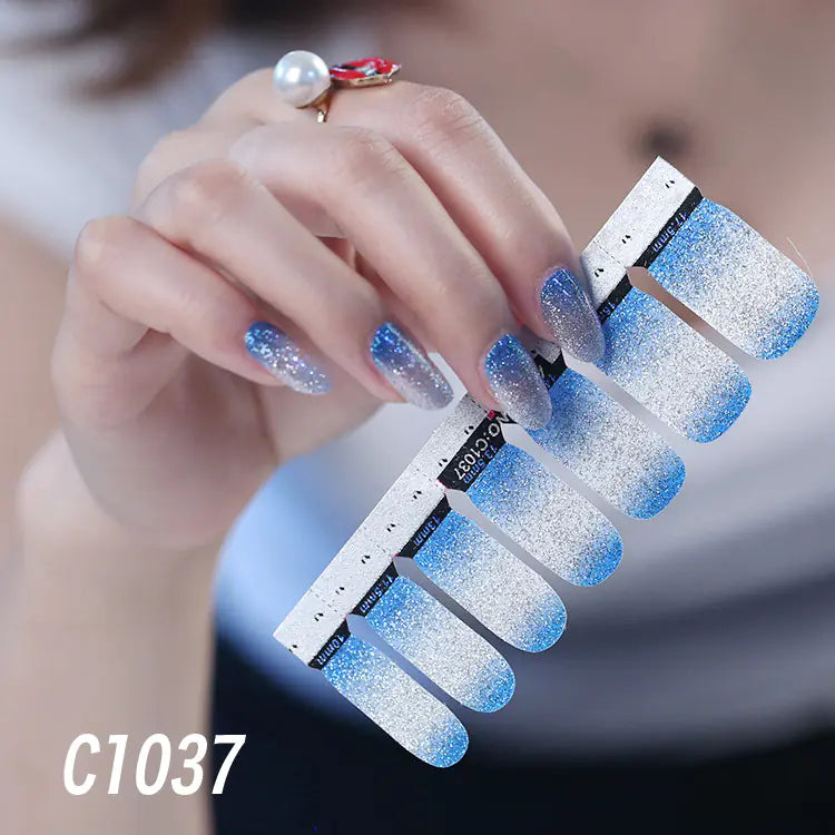 Nail Stickers, Peelable Nail Polish Gel
