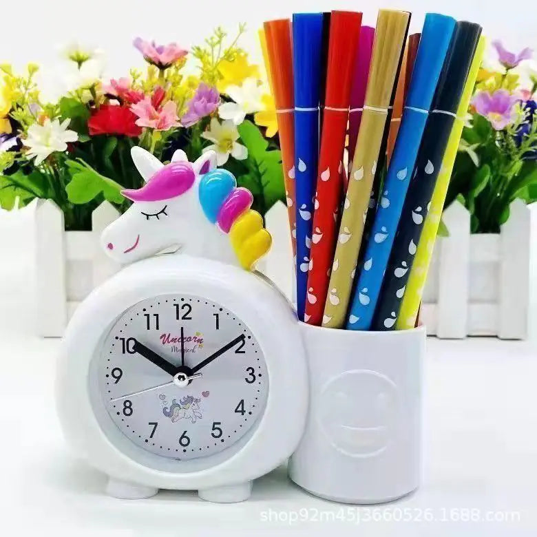 Bee Design Alarm Clock - Creative Cartoon Desk Clock