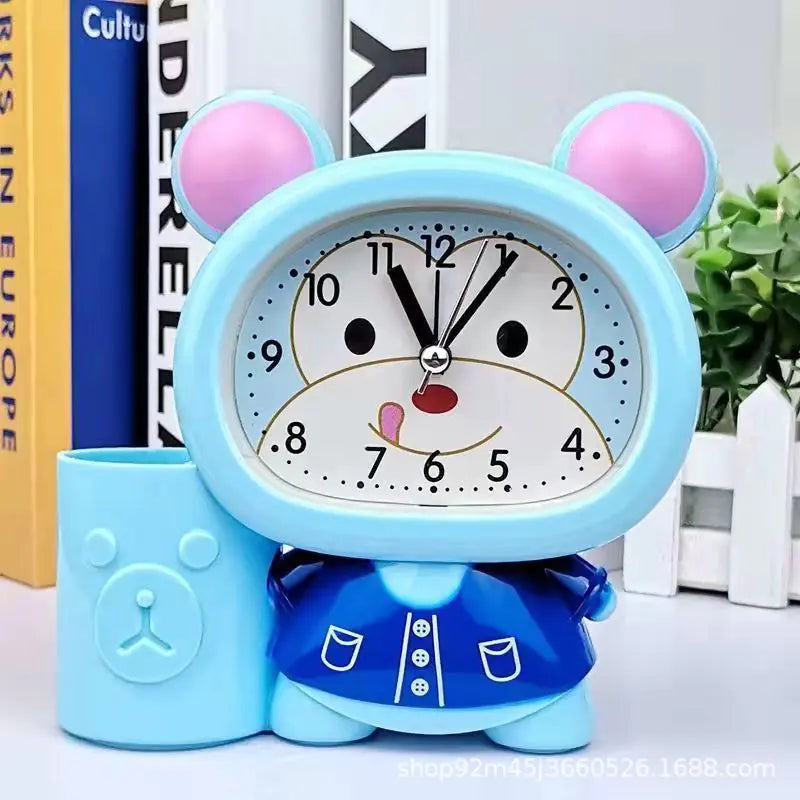 Bee Design Alarm Clock - Creative Cartoon Desk Clock