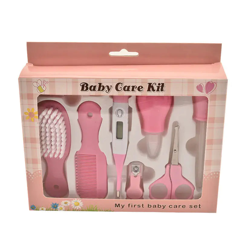 Thermometer für Mutter und Kind, Fütterung, Nasenpflege, 10-teiliges Set, Baby-Maniküre-Klemme, Nagelknipser-Set