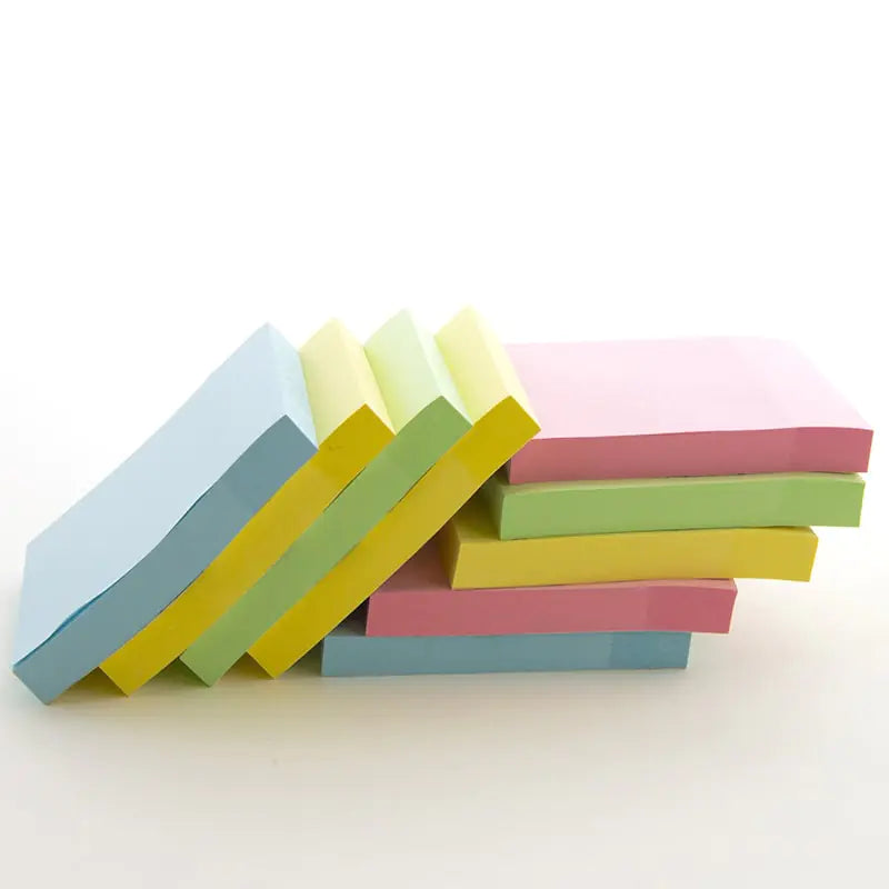 100 Ct. 3" X 3" Stick On Note (12/Shrink) - Sticky Notes