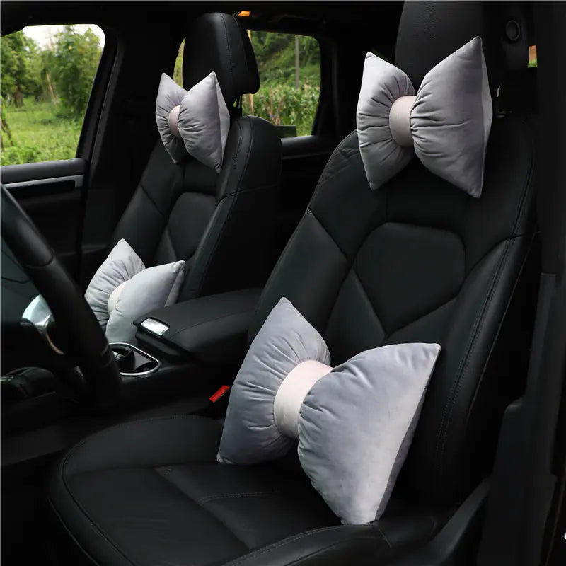 Dutch Velvet Car Neck Support Cushion