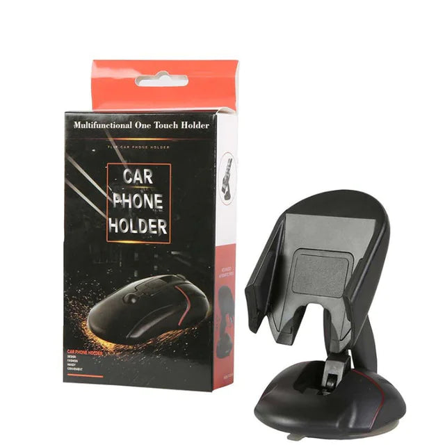 Creative Car Phone Holder with Suction Cup Design