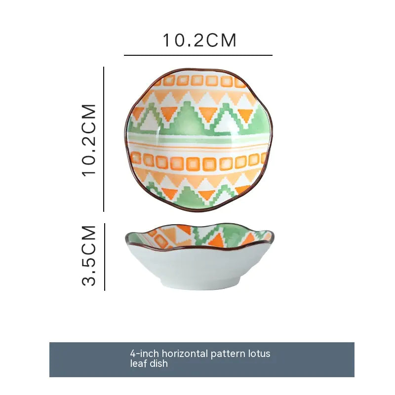 Bohemian Ceramic Seasoning Dish