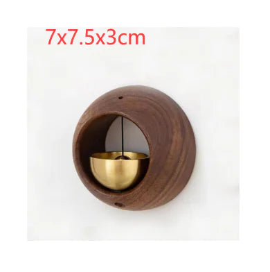 Black Walnut Magnetic Door Bell