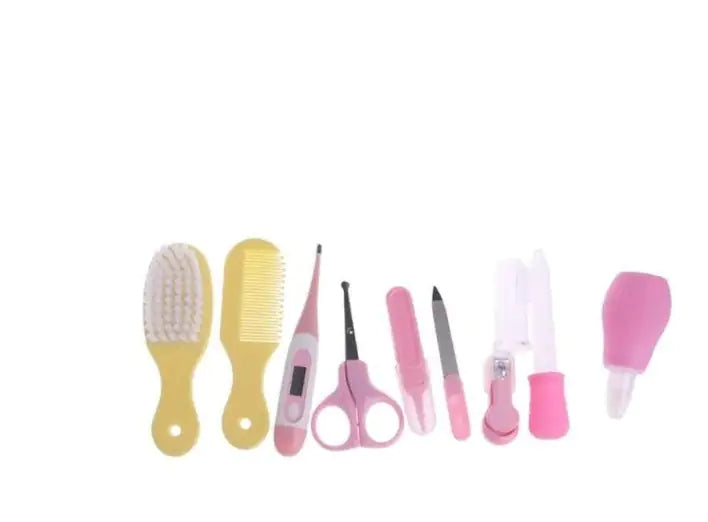 Thermometer für Mutter und Kind, Fütterung, Nasenpflege, 10-teiliges Set, Baby-Maniküre-Klemme, Nagelknipser-Set