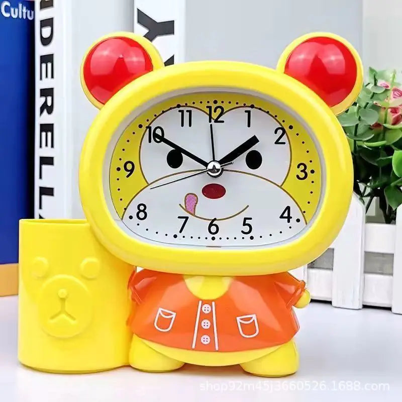 Bee Design Alarm Clock - Creative Cartoon Desk Clock