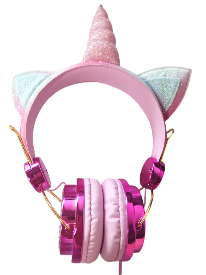 Wired Unicorn Cartoon Headphones for Kids (Gift)