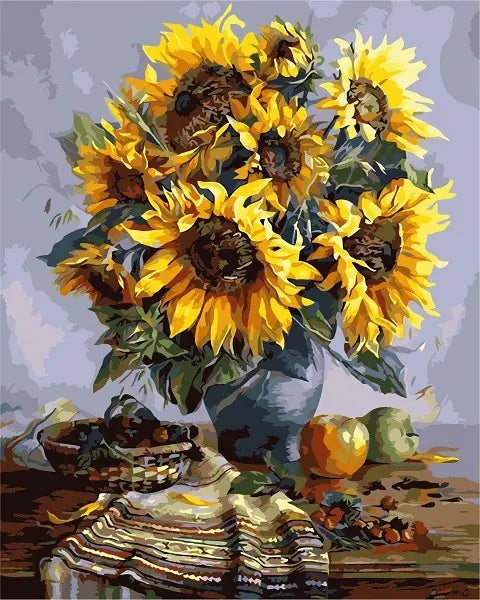 Sunflower Oil Painting Wall Decor