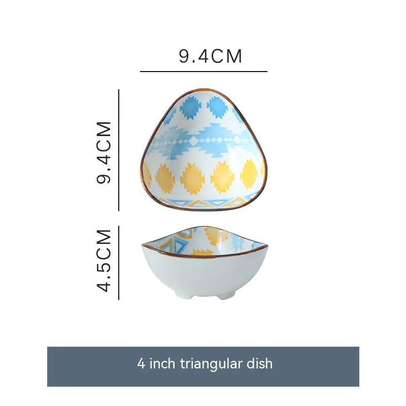 Bohemian Ceramic Seasoning Dish