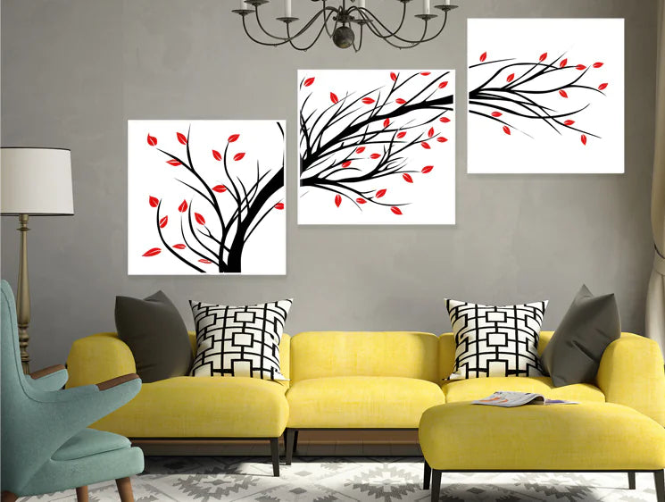 Personalized Custom Canvas Triptych Artwork