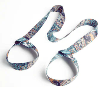Colorful Nylon Yoga Mat Strap with Ratchet Tie Down