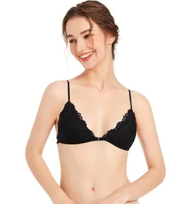 Lace Wireless French Bra for Women by BOTHYOUNG - Lingerie