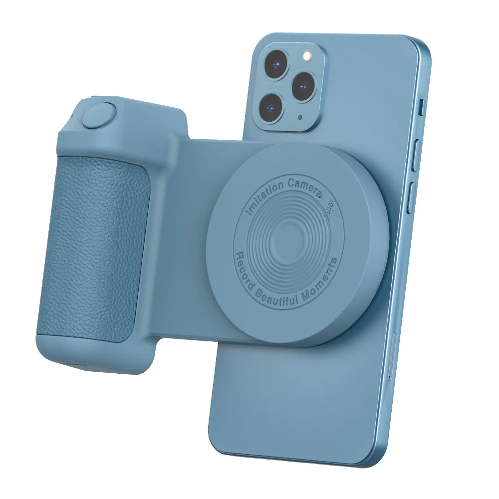 Bluetooth Camera Handle Stabilizer with MagSafe Support