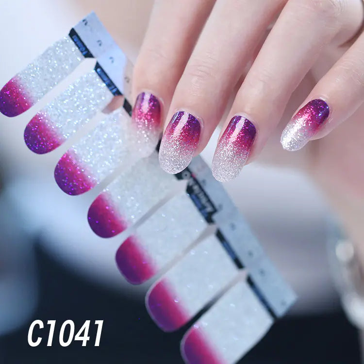 Nail Stickers, Peelable Nail Polish Gel