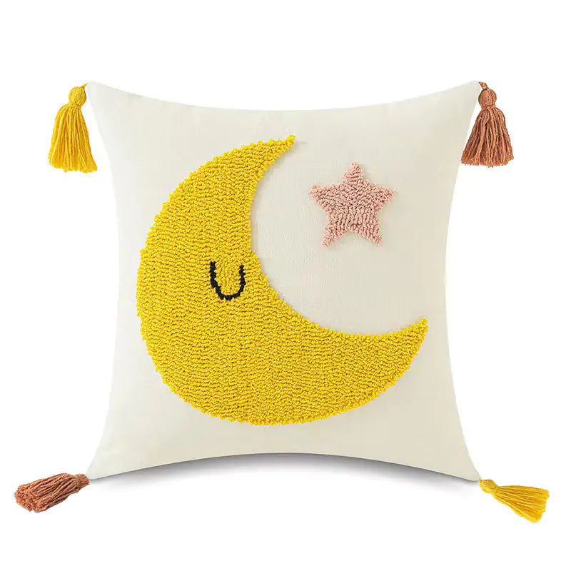 Tufted Loop Pillow Cover for Hotel and Homestay Decor