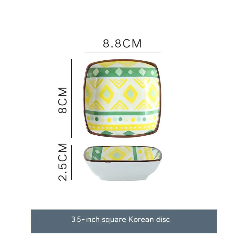 Bohemian Ceramic Seasoning Dish