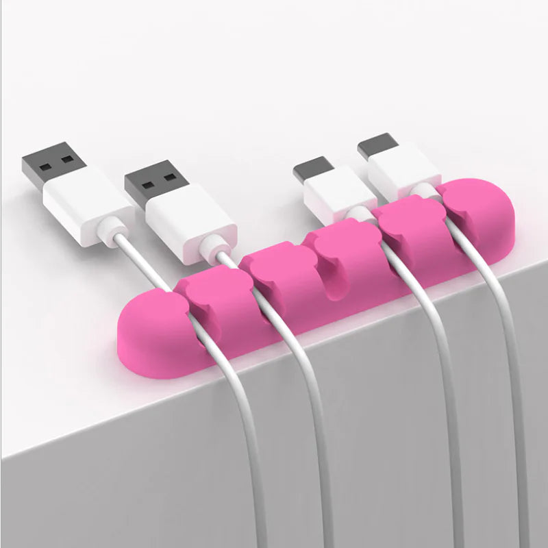 Cable Organizer Clips for Data Cords and Wires