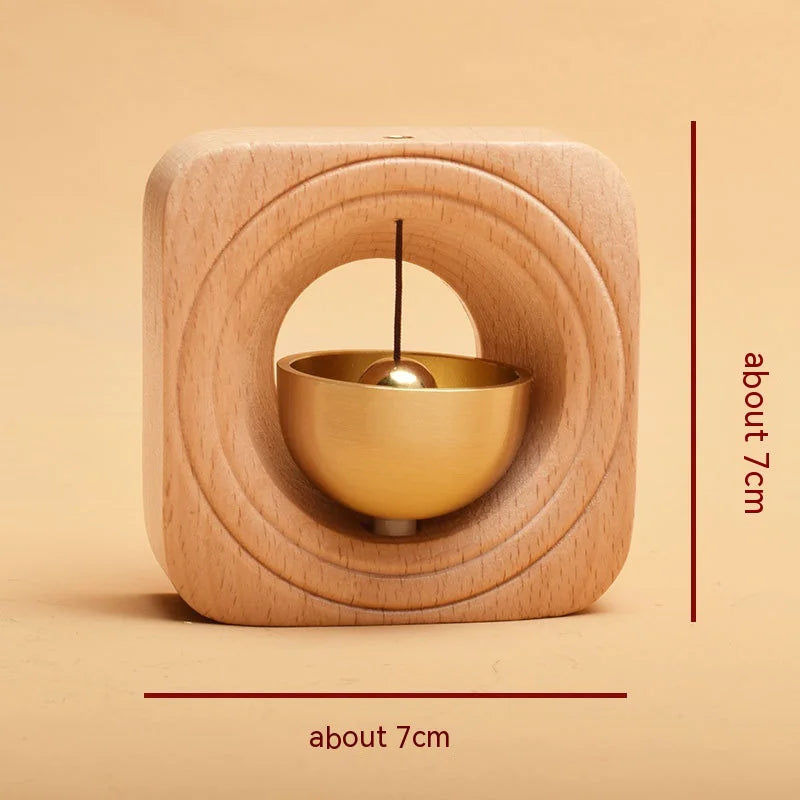 Black Walnut Magnetic Door Bell