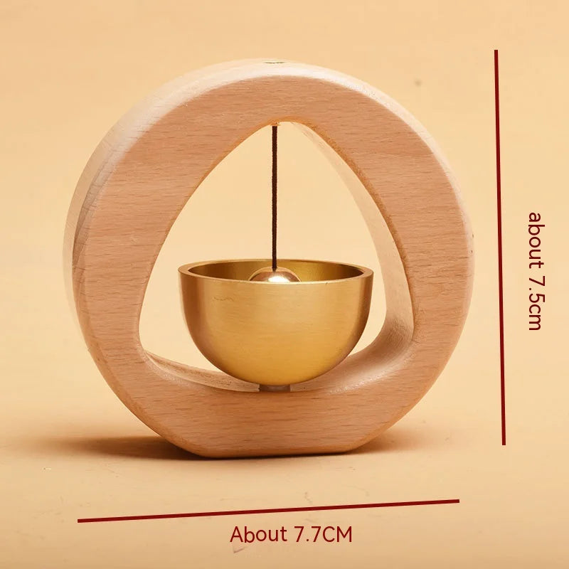 Black Walnut Magnetic Door Bell