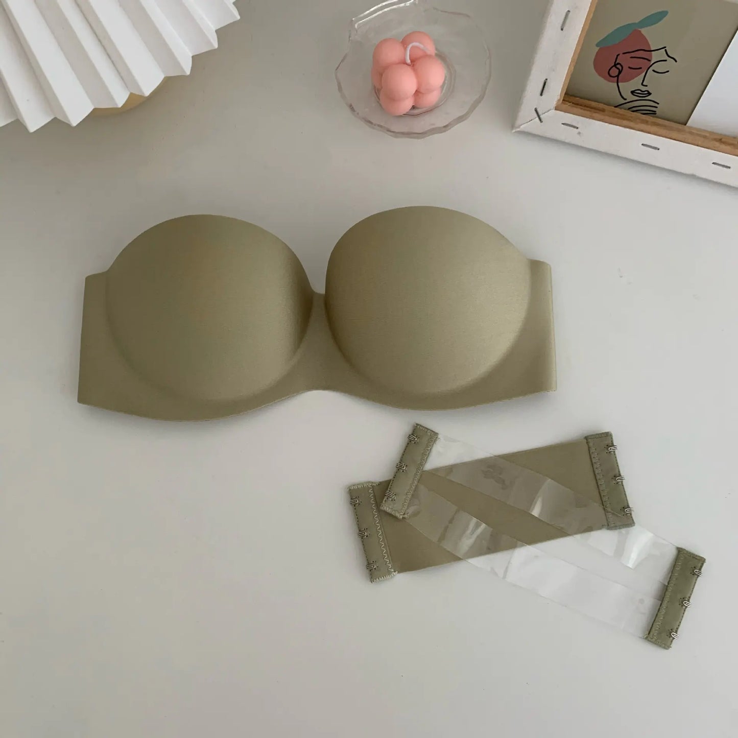 Seamless Bra with Traditional Design for Young Women - Lingerie