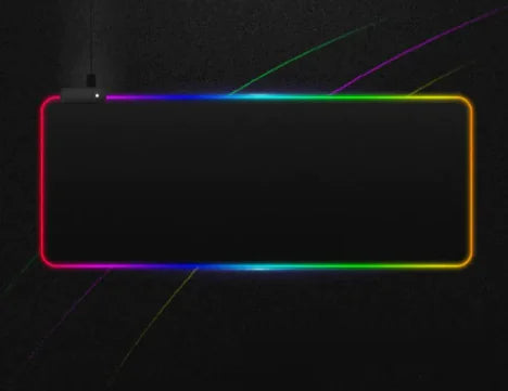 LED RGB Luminous Mouse Pad - 888