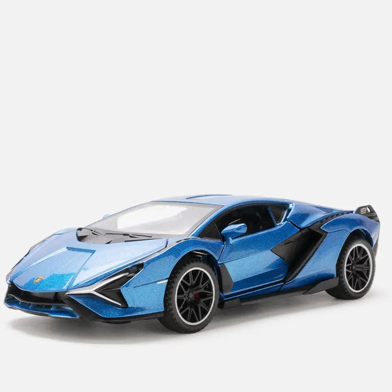 Alloy Car Model with Light and Sound Features