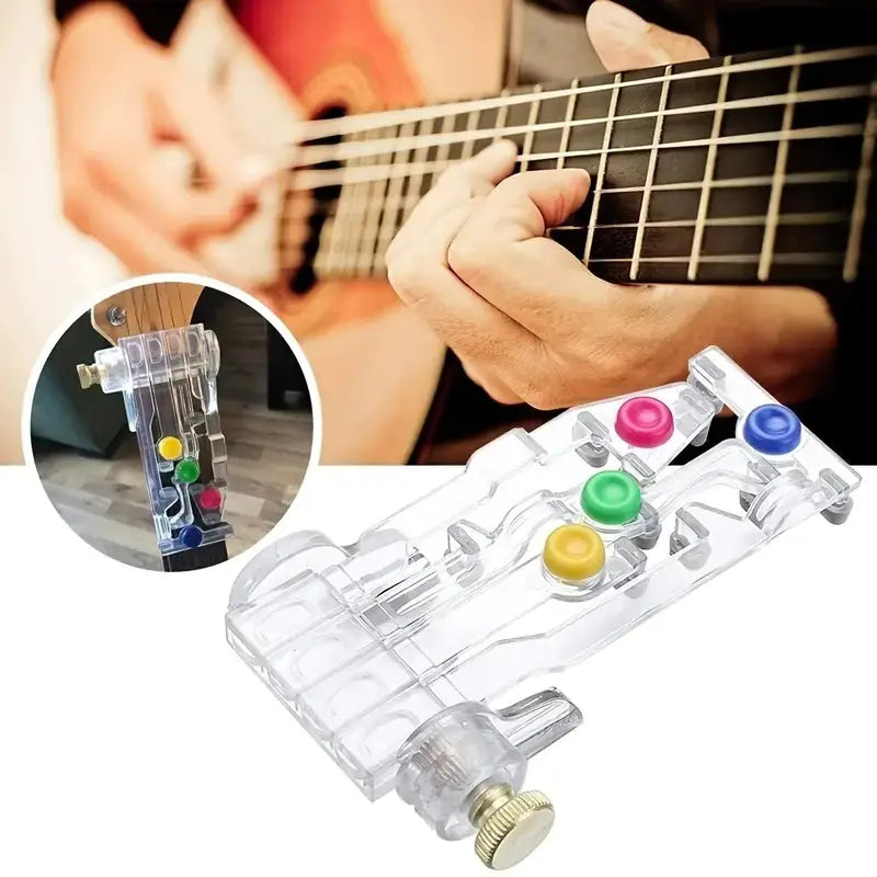 Guitar Booster Finger Trainer & One-Key Chord Tool
