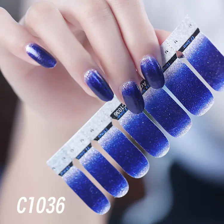Nail Stickers, Peelable Nail Polish Gel