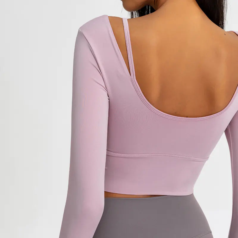 Women's Yoga Top with Padding for Autumn and Winter - Lingerie