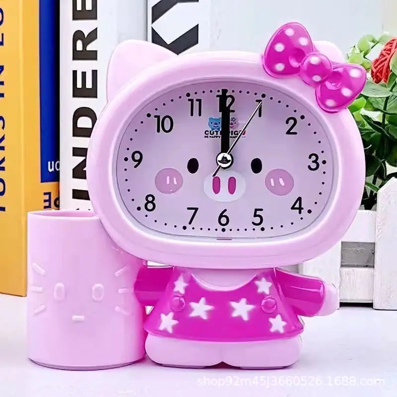 Bee Design Alarm Clock - Creative Cartoon Desk Clock