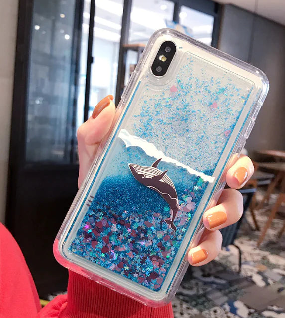 Sand Flow Phone Case with Protection for Mobile Devices