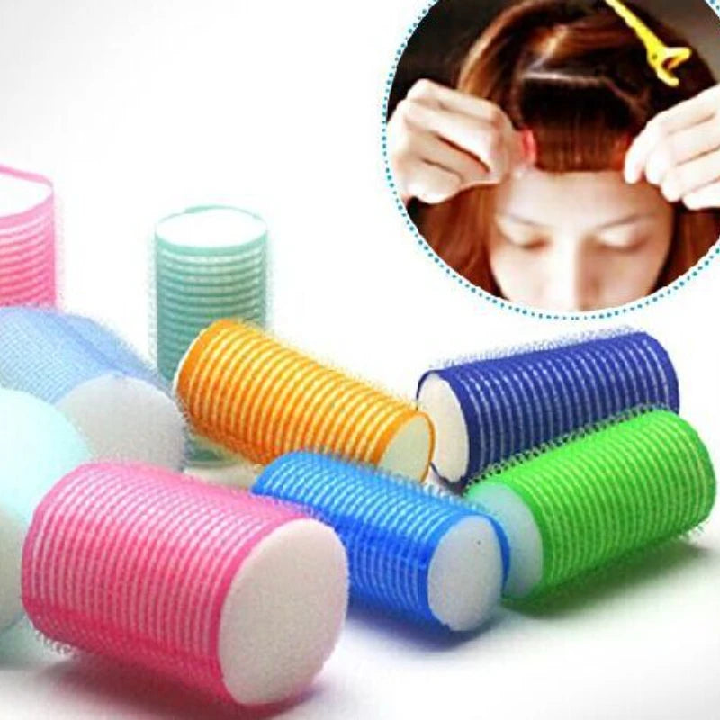 Self-Adhesive No-Heat Hair Curlers - 888