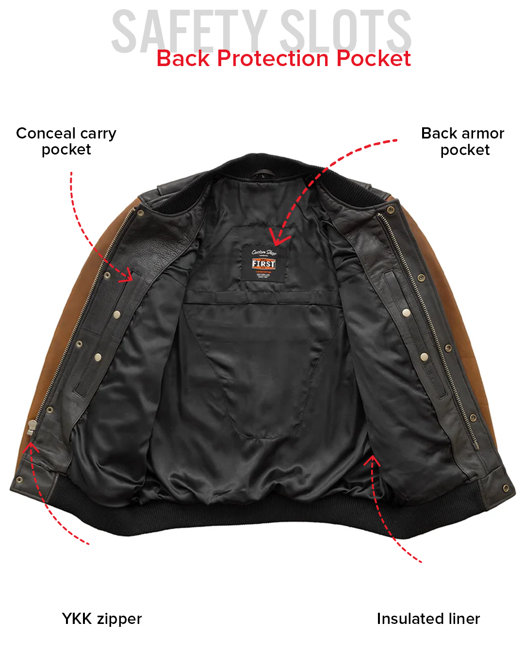 Willie Men's Motorcycle Leather Jacket