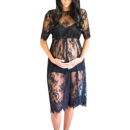 Lace Maternity Dress for Pregnancy Photography Props - 888 - Lingerie