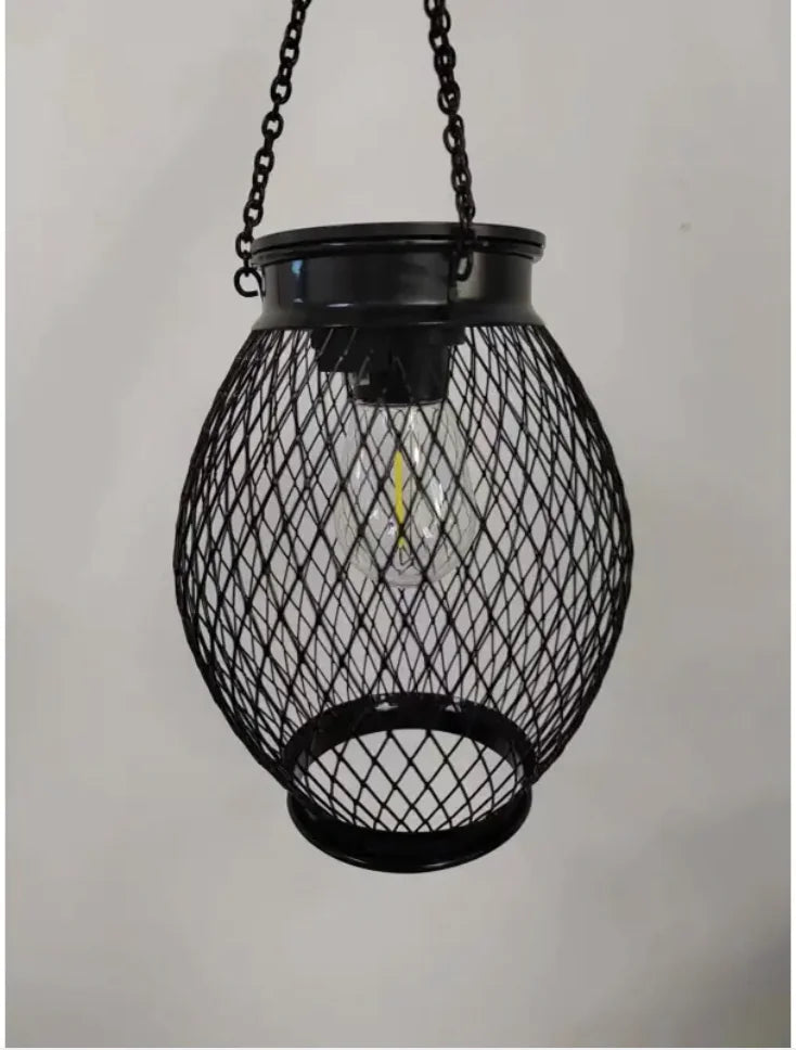 Modern Solar-Powered Hanging Garden Lamp - 888